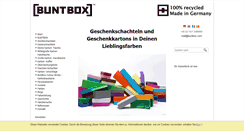 Desktop Screenshot of buntbox.com